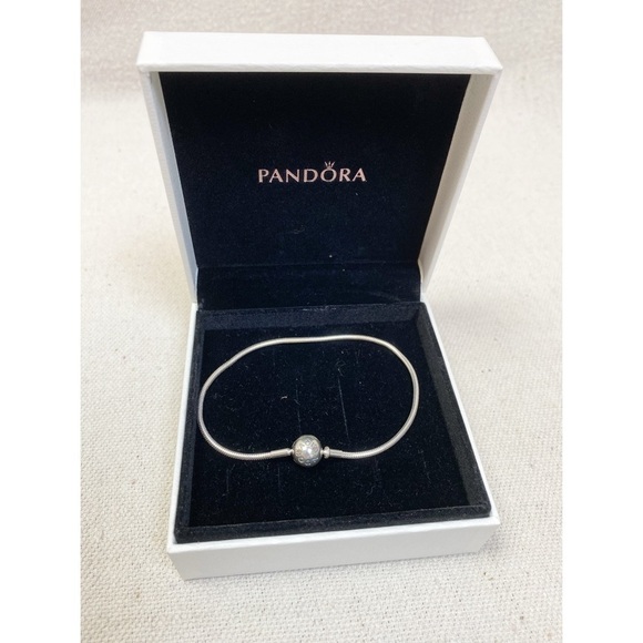 Retired Authentic Pandora Essence Bracelet Sterling Silver with box - Picture 1 of 6